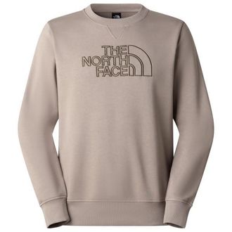 The North Face Drew Peak Light Regular Crew Pullover f&uuml;r Herren | braun/grau