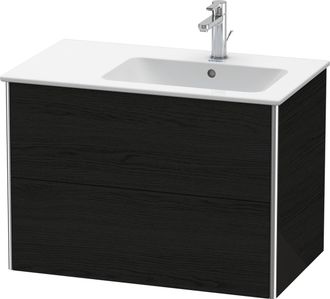 Duravit Duravit Xsquare Mueble Bajo Lavabo Suspendido, 2 Cajones, Lavabo