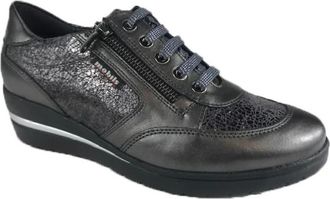 Mephisto Damesschoenen Sneaker/Los Voetbed - Dames - Sneakers - Grijs - 39 1/2 EU - Schoenen