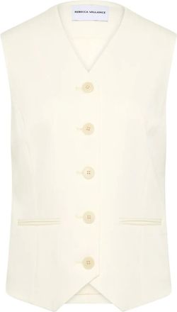 Rebecca Vallance Gilet con bottoni - Toni neutri