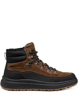 Geox Granito + Grip ABX boots - men - Calf Suede/Fabric/Polyurethane/Fabric/Polyurethane/Rubber - 44 - Brown