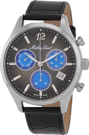 Mathey-Tissot Urban Chrono Chronograph Quartz Black Dial Mens Watch H411CHALMB