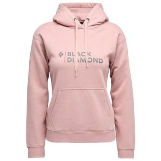 Black Diamond Mini Stacked PO Hoody Hoodie f&uuml;r Damen | rosa