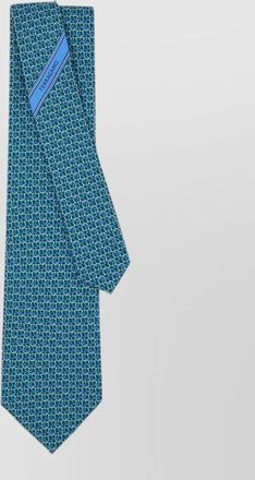 Ferragamo silk printed tie