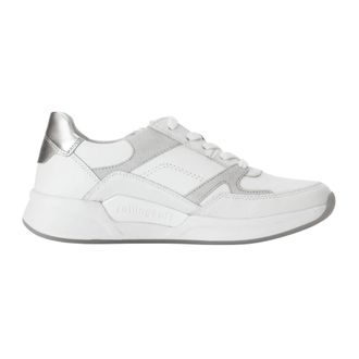 Gabor Rollingsoft Sneaker - Dames - Schoenen - Wit - Maat: 40 EU Zijde