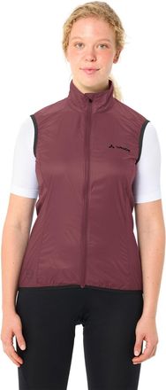 Vaude Funktionsweste VAUDE WOMENS MATERA AIR VEST, Gr. 36, schwarz oak, Obermaterial: 100% Polyamid. Futter: 92% Polyamid, 8% Elasthan, slim fit, ohne Aussc