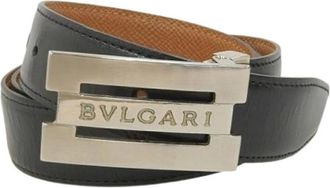 Bulgari Pre-owned Belts, male, Black, Size: ONE SIZE Pre-owned Vintage Belt