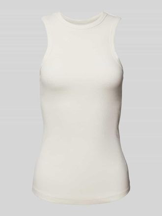 Copenhagen Muse Tanktop in Ripp-Optik in Offwhite, Gr&ouml;&szlig;e XS