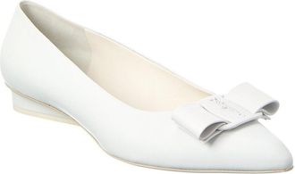 Ferragamo Viva Leather Flat