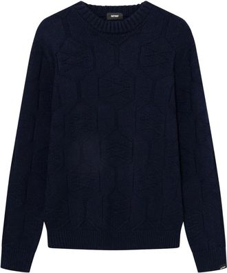 Antwrp Antwrp - Ronde hals trui - Heren - Truien - Blauw - Maat: S