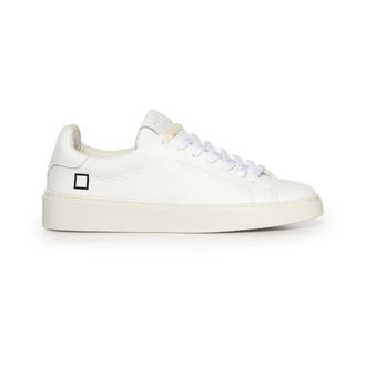 D.A.T.E. Sneakers, male, White, Size: 11 US Lace-up Leather Sneakers