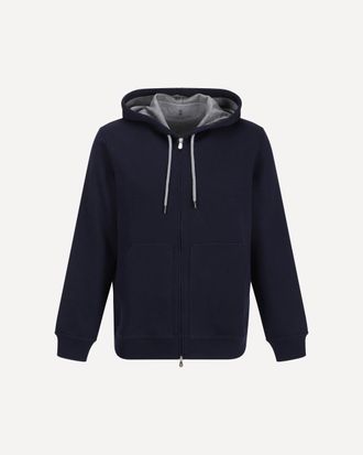 Brunello Cucinelli Monochrome Hoodie Male XXL