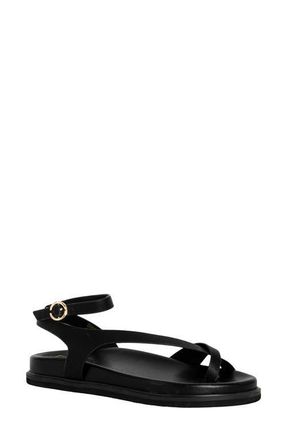 Shushop Berry Ankle Strap Sandal in Black at Nordstrom, Size 8.5