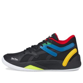 Puma Black Fives x TRC Blaze Court Black Saffron 376637-01