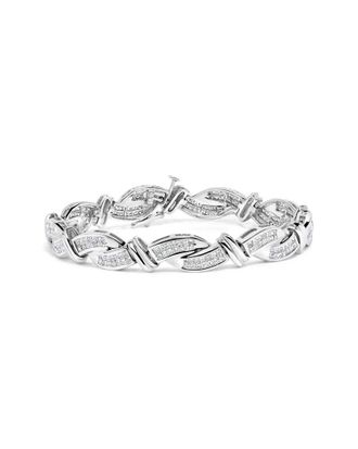 House of Brilliance 14K 4.00 ct. tw. Diamond Link Bracelet