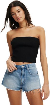 Cotton On Womens Summer Bandeau in Black at Nordstrom, Size X-Small