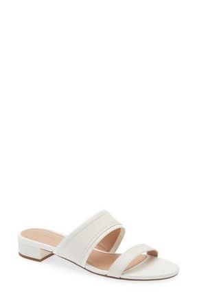 Cole Haan Fionna Wave Double Band Slide Sandals in Ch Powder Leather at Nordstrom Rack, Size 5