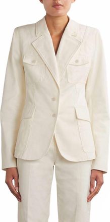 Paige Denim Ramona Blazer In White