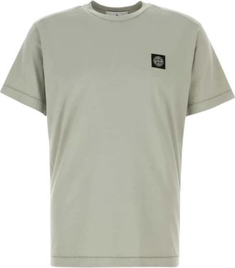 Stone Island T-Shirt Sage V0055 - Heren - T-shirts - Groen - S - Tops