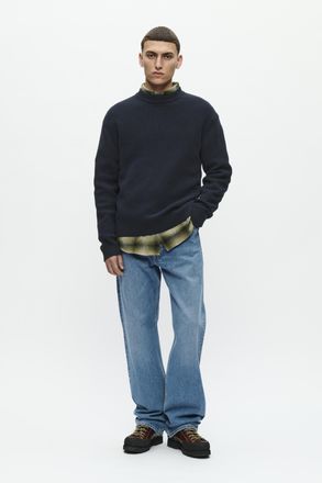 Wood Wood Pullover WWMorten Casual fit dark blue