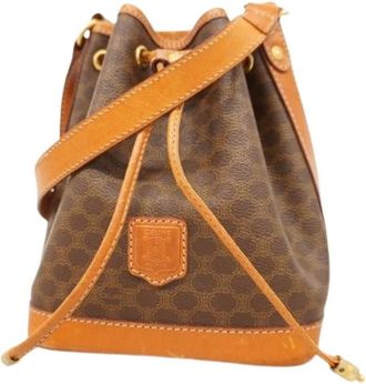 Celine Pre-owned Bucket Bags, female, Brown, Size: ONE SIZE Pre-owned Vintage Bucket Bag