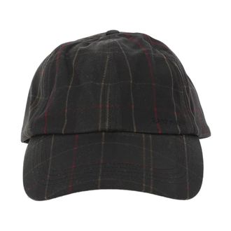 Barbour Haydon Tartan Cap - unisex - Petten - Groen - ONE Size - Accessoires