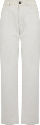 Moorer Sansa-214 Straight Jeans - Dames - Regular Fit Jeans - Beige - XS - Katoen - Jeans