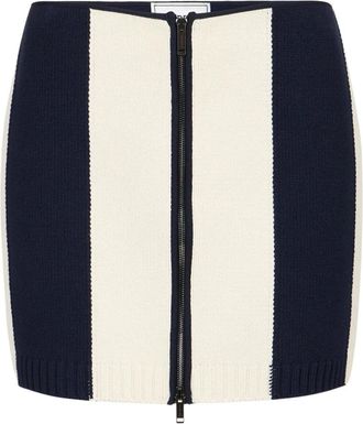 Iceberg Minirok met lage taille van jacquard breisel - Dames - Korte rokken - Veelkleurig - 2XS - Rokken