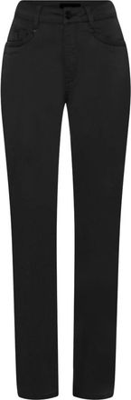 C.Ro Mujer, Vaqueros, Negro, Talla: M