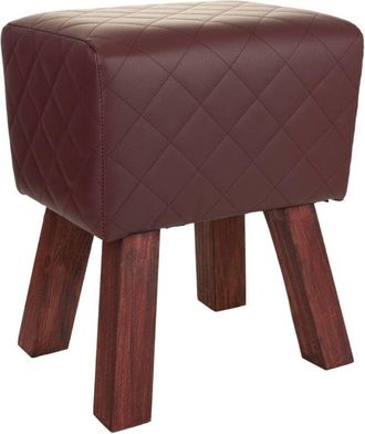 Wanderlust Deco Wanderlust Deco - Taburete Tapizado Marr&oacute;n 36x30x47