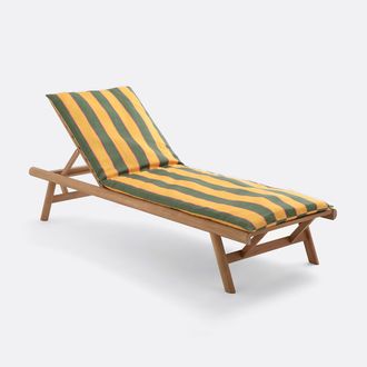 La Redoute Interieurs Oprolbaar buitenmatras, polyester, 192x65 cm, VALERIA