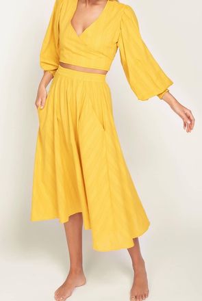 Peixoto Paula Skirt In Marigold