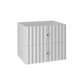 Petits Meubles Mueble bajo lavabo estratificado Blanco