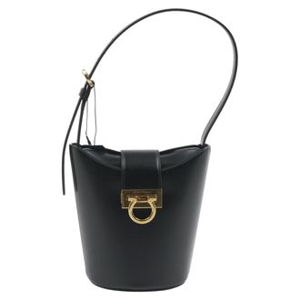 Ferragamo Shoulder Bags - female - Ferragamo - Bucket Bags - Black - ONE SIZE - Bags