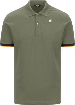 K-Way Olive Green Logo Polo