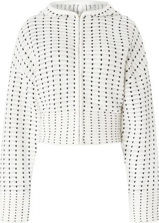 Genny Felpa con cappuccio - Bianco