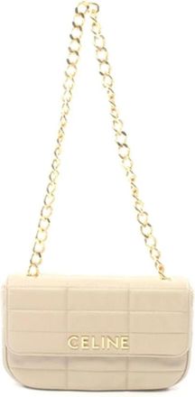 Celine Borsa - Dames - Schoudertassen - Beige - ONE Size - Tassen