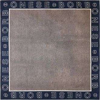Borbonese Dames, Accessoires, Blauw, Maat: ONE Size Zijde
