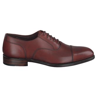Loake Stonegate Leather Mens Lace Up Shoes - UK 9.5 - US 10.5 Men - EU 44 - Seared Mahogany - Size:UK 9.5