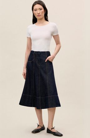 Rebecca Taylor Gabrielle Denim Skirt