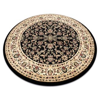 RugsX Alfombra Royal Adr Circulo Modelo 1745 Negro Black Circulo 200 Cm