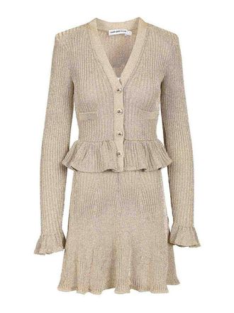 Self Portrait Knitted Mini Dress