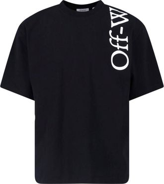 Off-white T-Shirt Logo Vertical Bookish