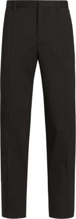 Dolce & Gabbana Black Slim Fit Formal Trousers