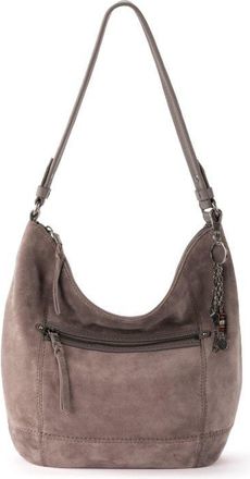 The Sak Sequoia Hobo Leather Bag in Mushroom Suede at Nordstrom