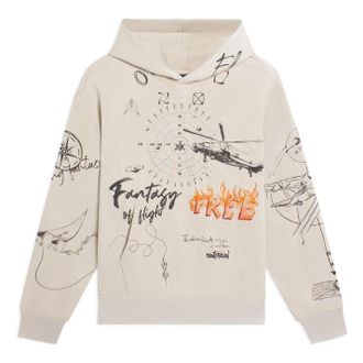 Li-Ning Counterflow Graphic Sweatshirt Beige AWDSH33-2