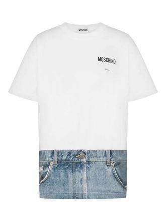 Moschino T-shirt con logo - Bianco