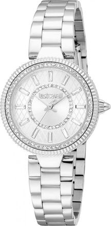 Just Cavalli Womens JC1L308M0035 Ladies Glam Chic Ostentatious Watch - Silver - One Size