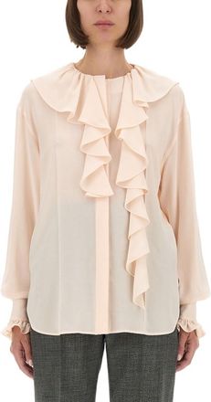Alexander McQueen Pink Regular Solid Shirt