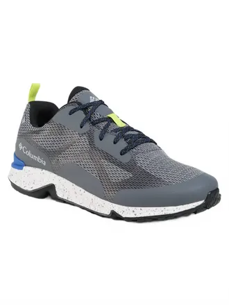 Columbia Mens Vitesse Outdry Trekking Shoes In Graphite/ Cobalt Blue